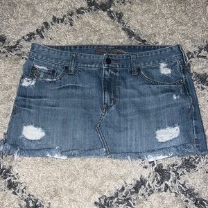 Abercrombie & Fitch Jean Skirt
